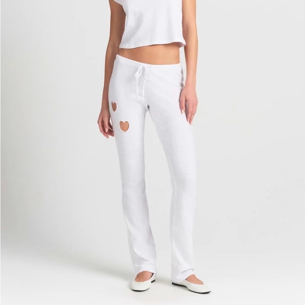 SKIMS HEART STRAIGHT LEG PANT